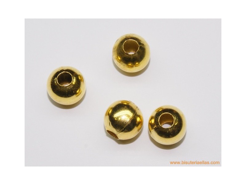 Bola Ø10mm paso 4mm dorada