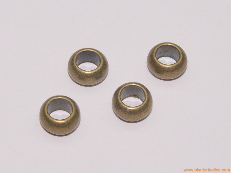 Bola Ø10mm paso 5,5mm bronce chata