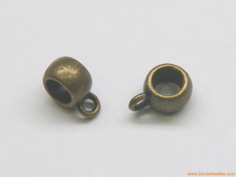 Bola con anilla paso 5mm bronce