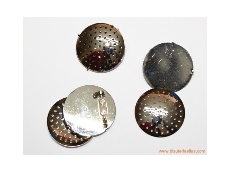 Base broche colador 30mm