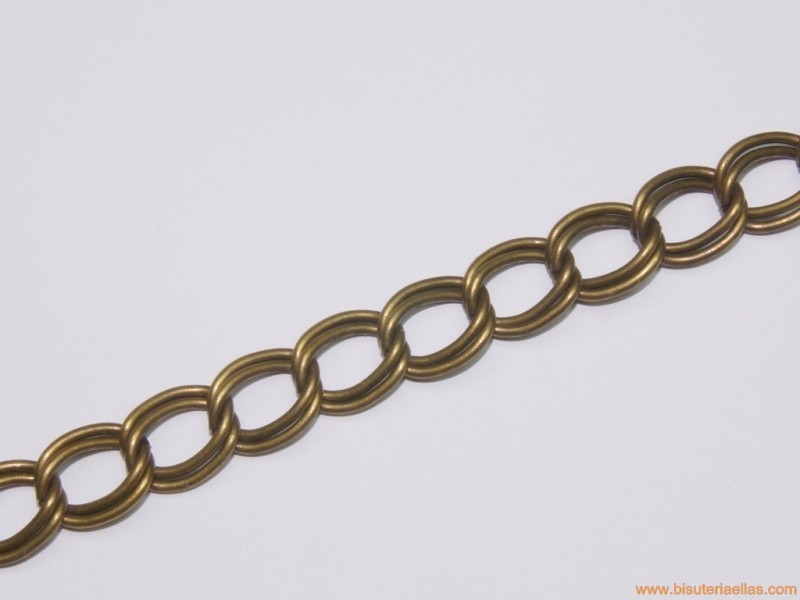 Cadena bronce ancho 12mm