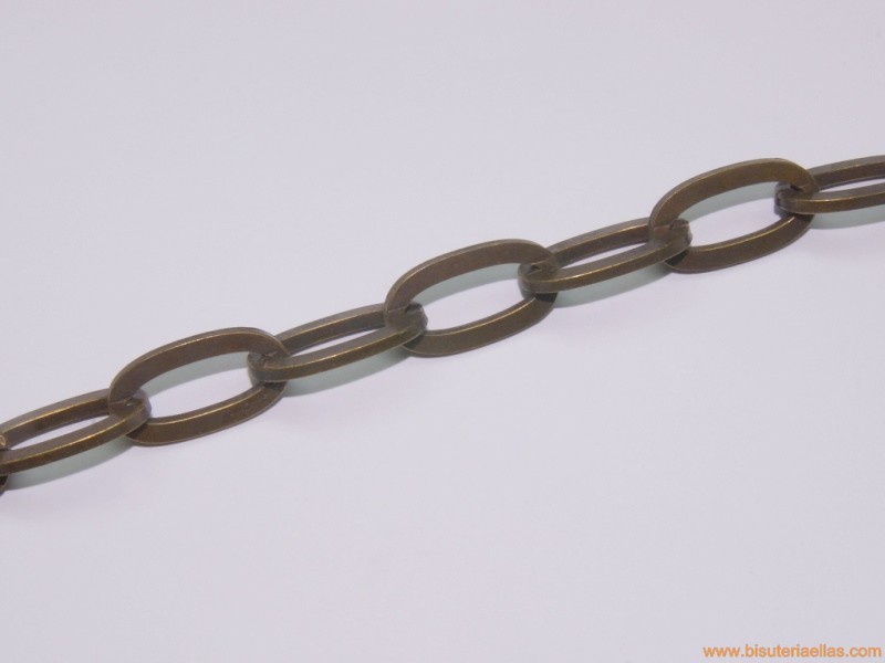 Cadena bronce ancho 13mm