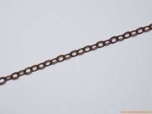 Cadena cobre ancho 3mm