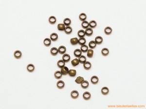 Chafas bronce 2,5 mm