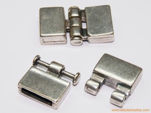 Cierre bisagra paso 13x3 mm