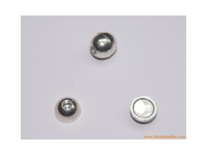 Cierre imán bola Ø12mm paso 4mm