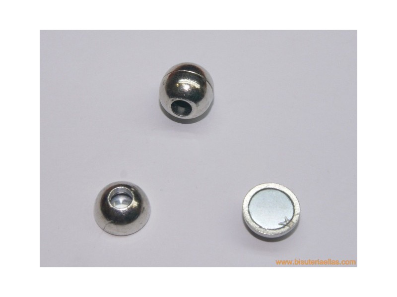 Cierre imán bola Ø12mm paso 5mm