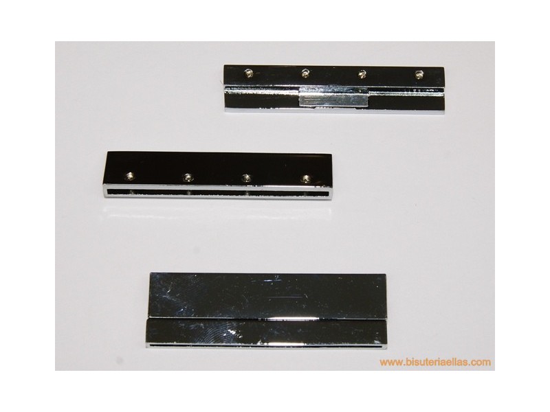 Cierre imán fijación por tornillos paso 52x2mm