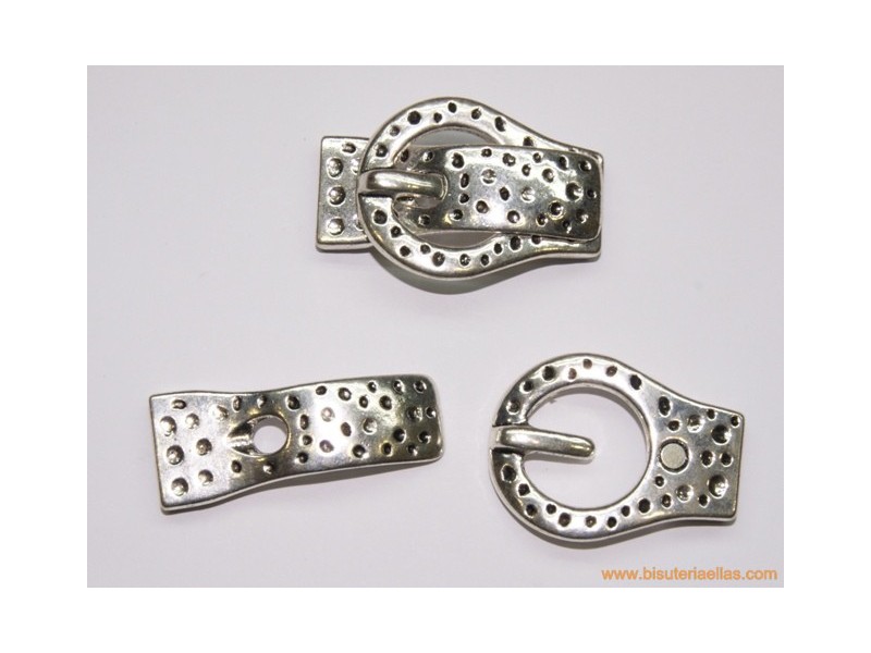 Cierre imán hebilla paso 14x2mm