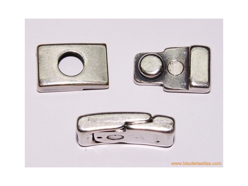 Cierre imán plano paso 10x2mm