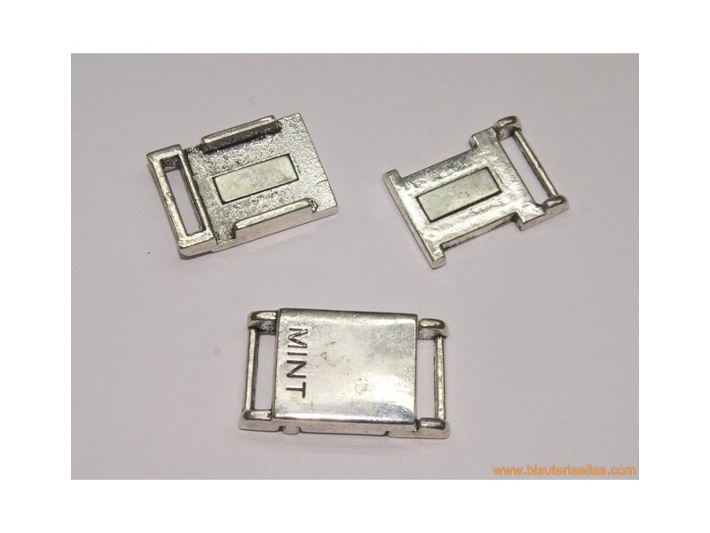 Cierre imán plano paso 14x2,5mm