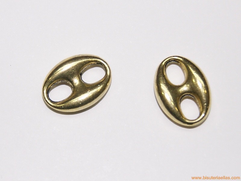 Calabrote 20x15mm dorado