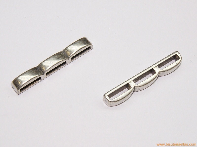 Entrepieza 3 vías paso 10x2,5mm