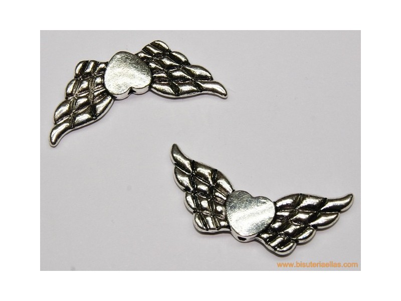 Entrepieza alas para ángel corazón 41mm