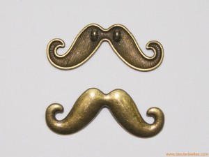 Entrepieza bigote 44mm bronce