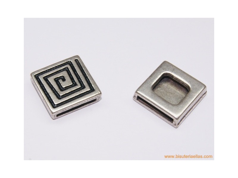 Entrepieza cuadrada espiral paso 13x2mm
