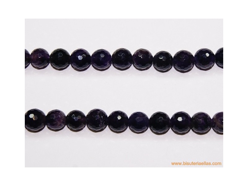 Bola facetada amatista Ø10mm