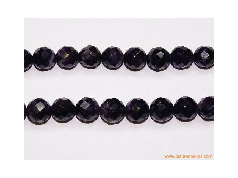 Bola facetada amatista Ø12mm