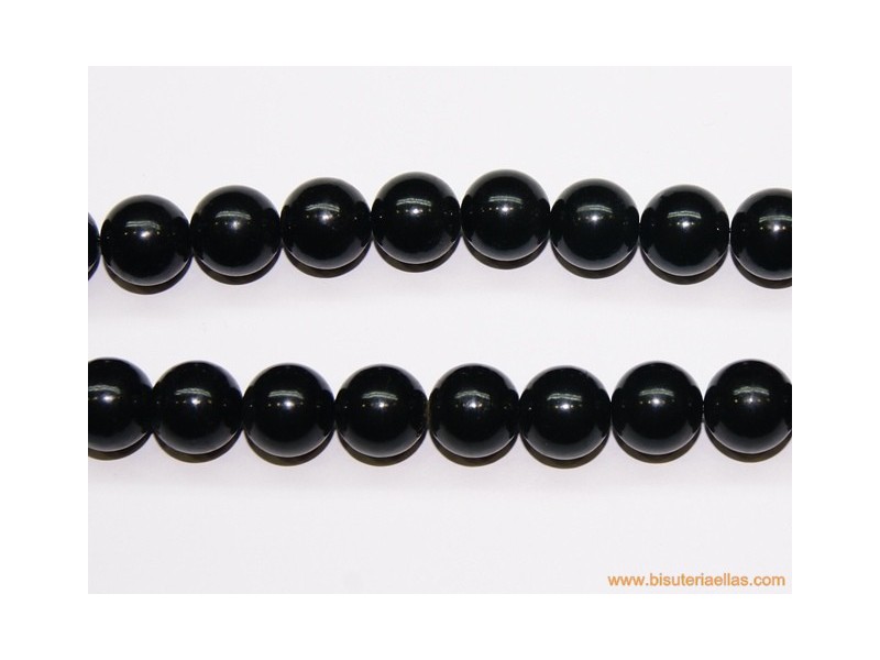 Bola azabache fósil Ø12mm
