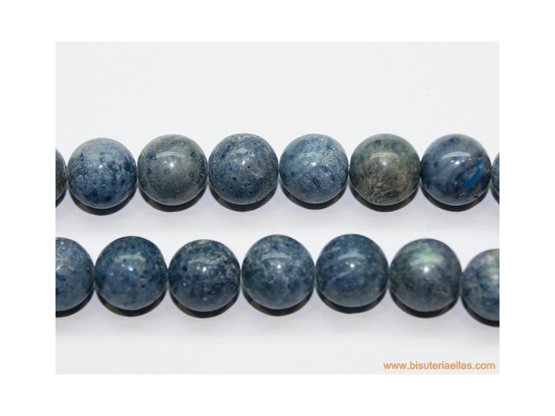 Bola coral azul Ø12mm