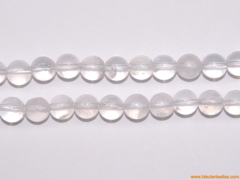 Bola cuarzo blanco Ø6mm