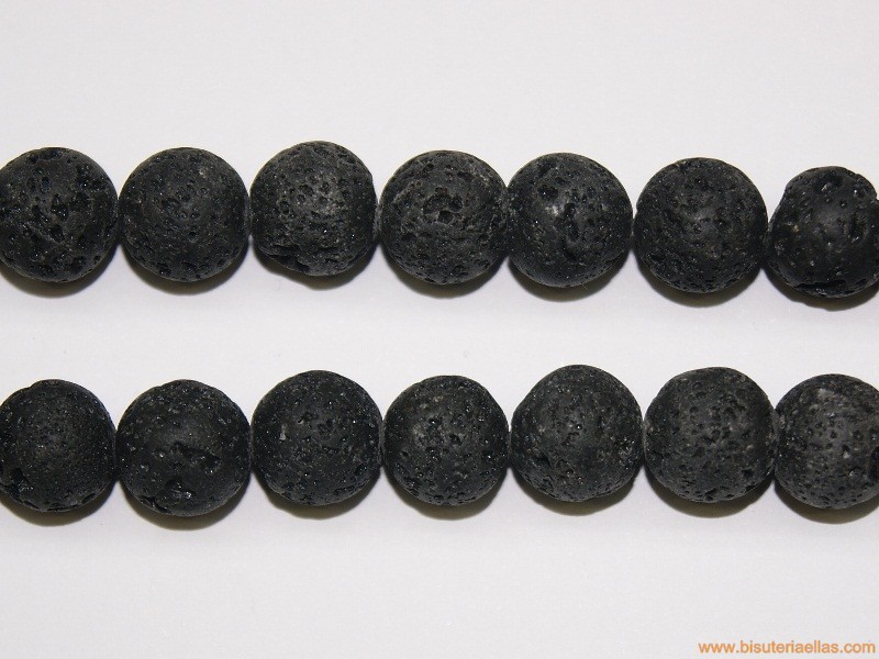 Bola lava volcánica Ø12mm