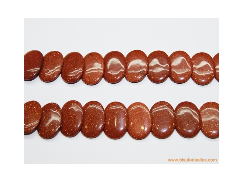 Pastilla oxidrina oro 28x20mm