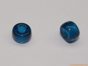 Aro cristal Ø6mm paso 2mm azul