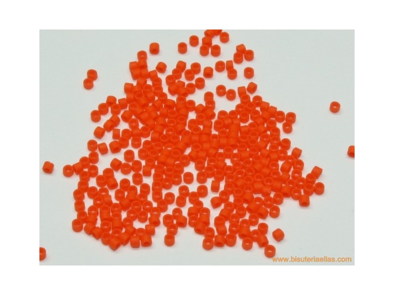Miyuki Delica 11/0 Opaque Matte Orange