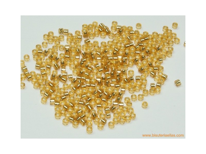Miyuki Delica 11/0 Silver Lined Gold