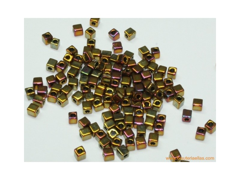Cubo Miyuki 3x3 Metallic Gold