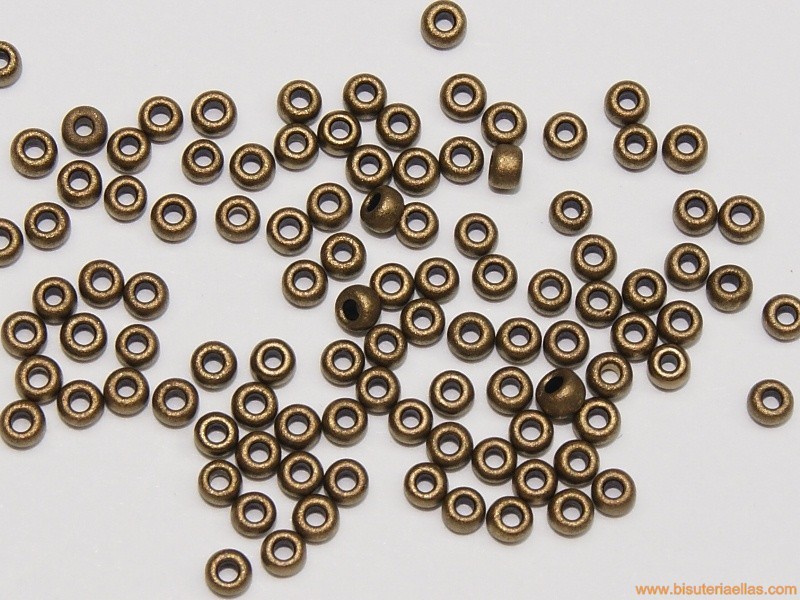 Rocalla Miyuki 11/0 Matte Metallic Dark Bronze