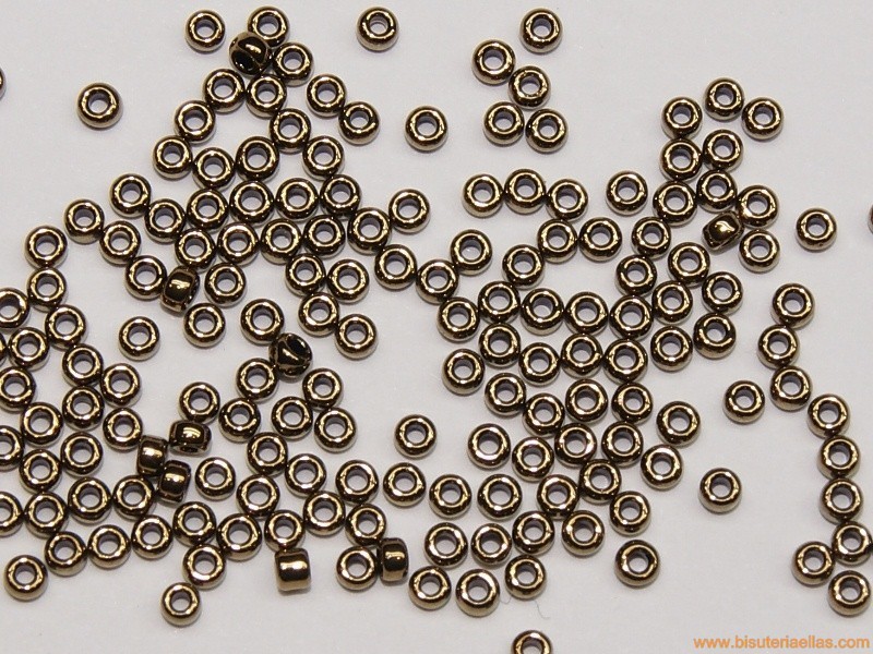 Rocalla Miyuki 15/0 Metallic Dark Bronze