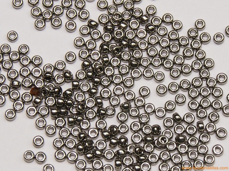 Rocalla Miyuki 15/0 Nickel Plated