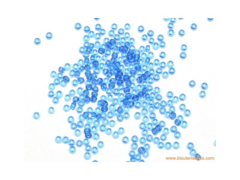 Rocalla Miyuki 15/0 Transparent Sapphire