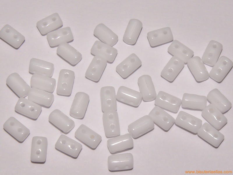 Rocalla Rulla 5x3mm blanco