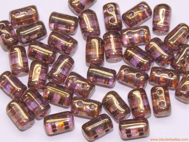 Rocalla Rulla 5x3mm bronce claro