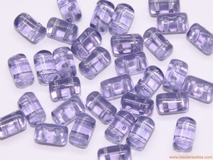 Rocalla Rulla 5x3mm morado...