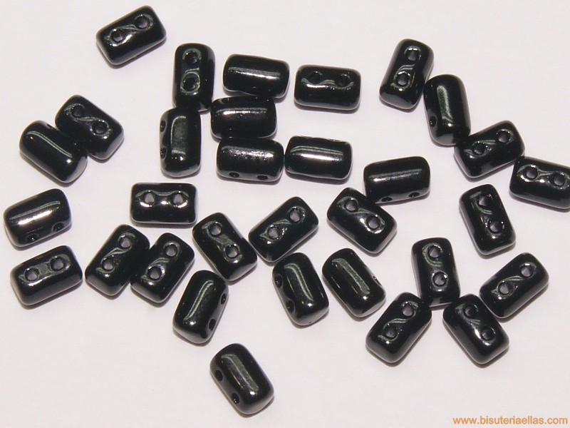 Rocalla Rulla 5x3mm negro