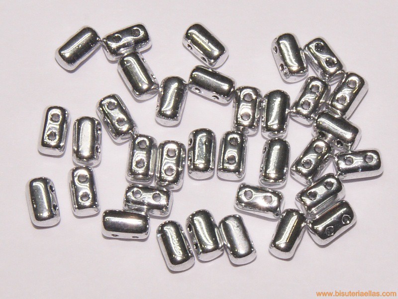 Rocalla Rulla 5x3mm plata