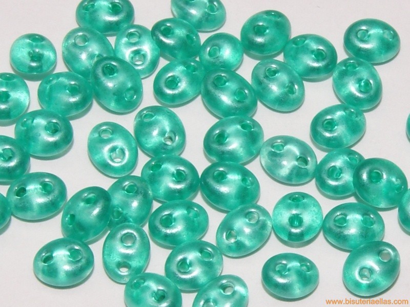 Rocalla super duo 5mm verde
